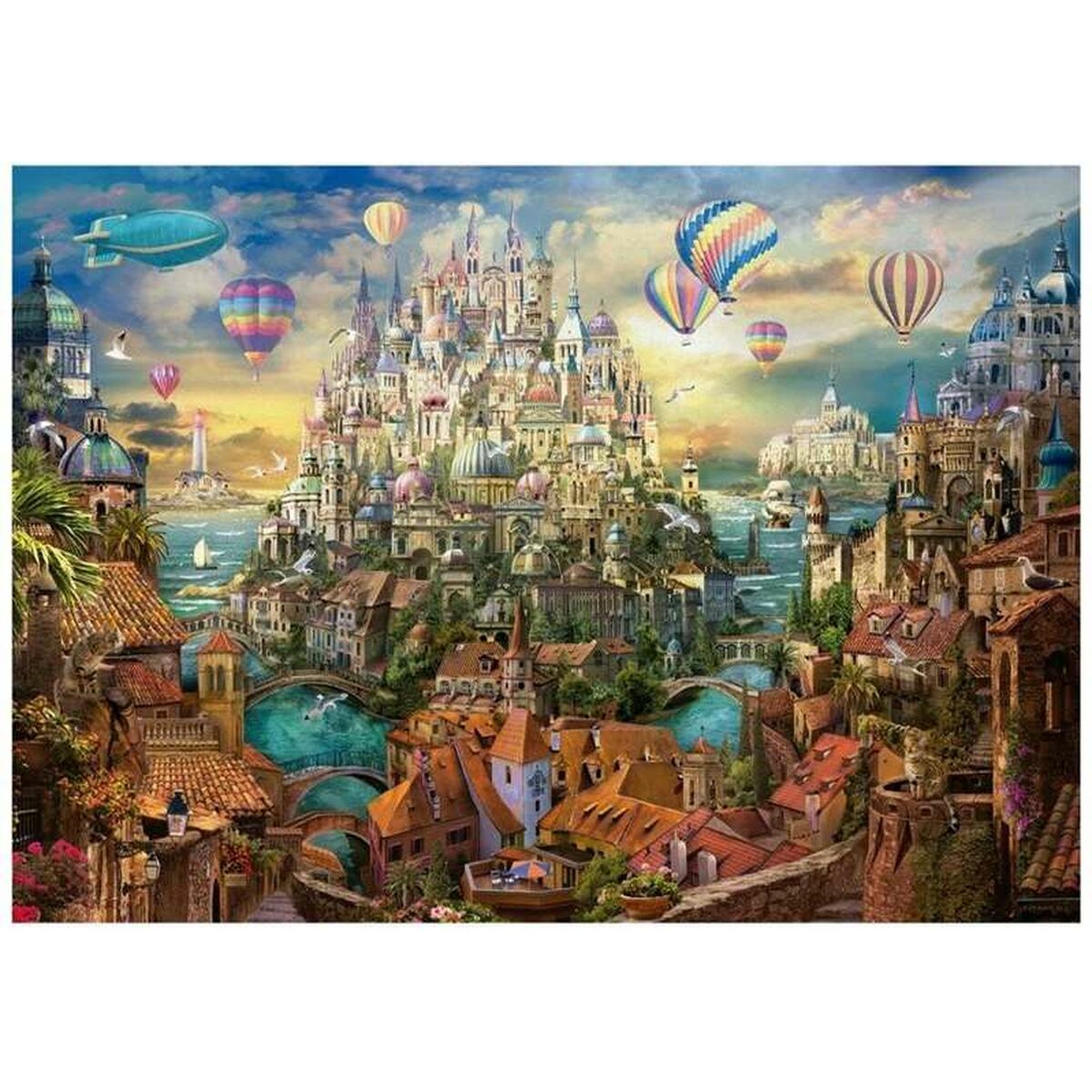 8412668199446 - Puzzle City of Dreams 2000 Stücke