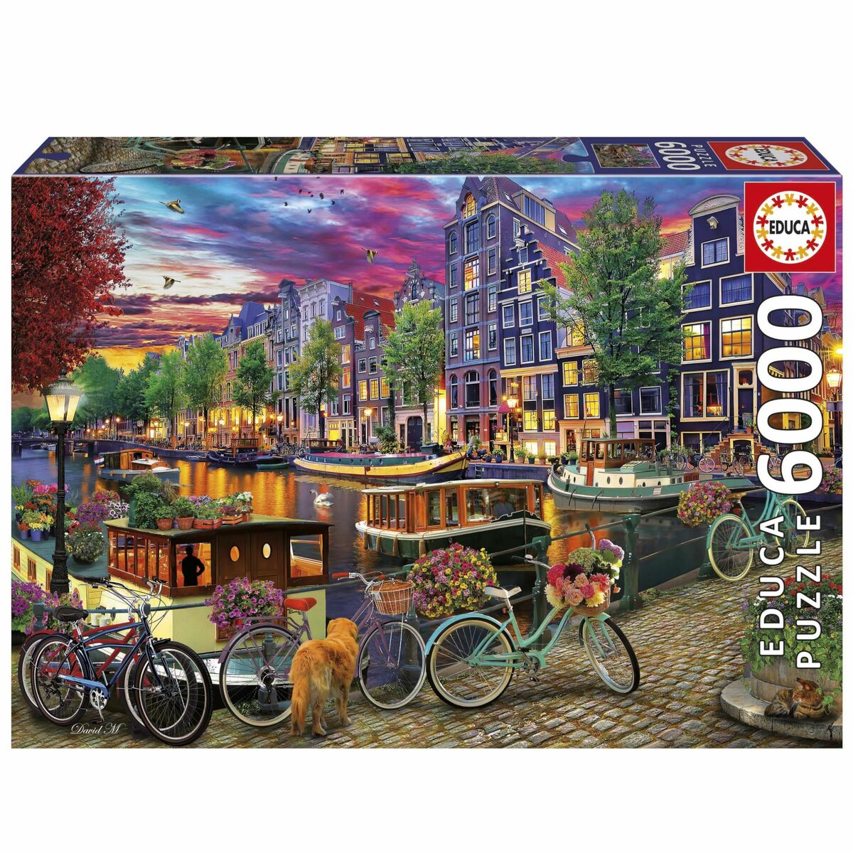 8412668203303 - Puzzle Bicicletas en Ámsterdam 6000 Stücke 8412668203303 - Puzzle Bicicletas en Ámsterdam 6000 Stücke