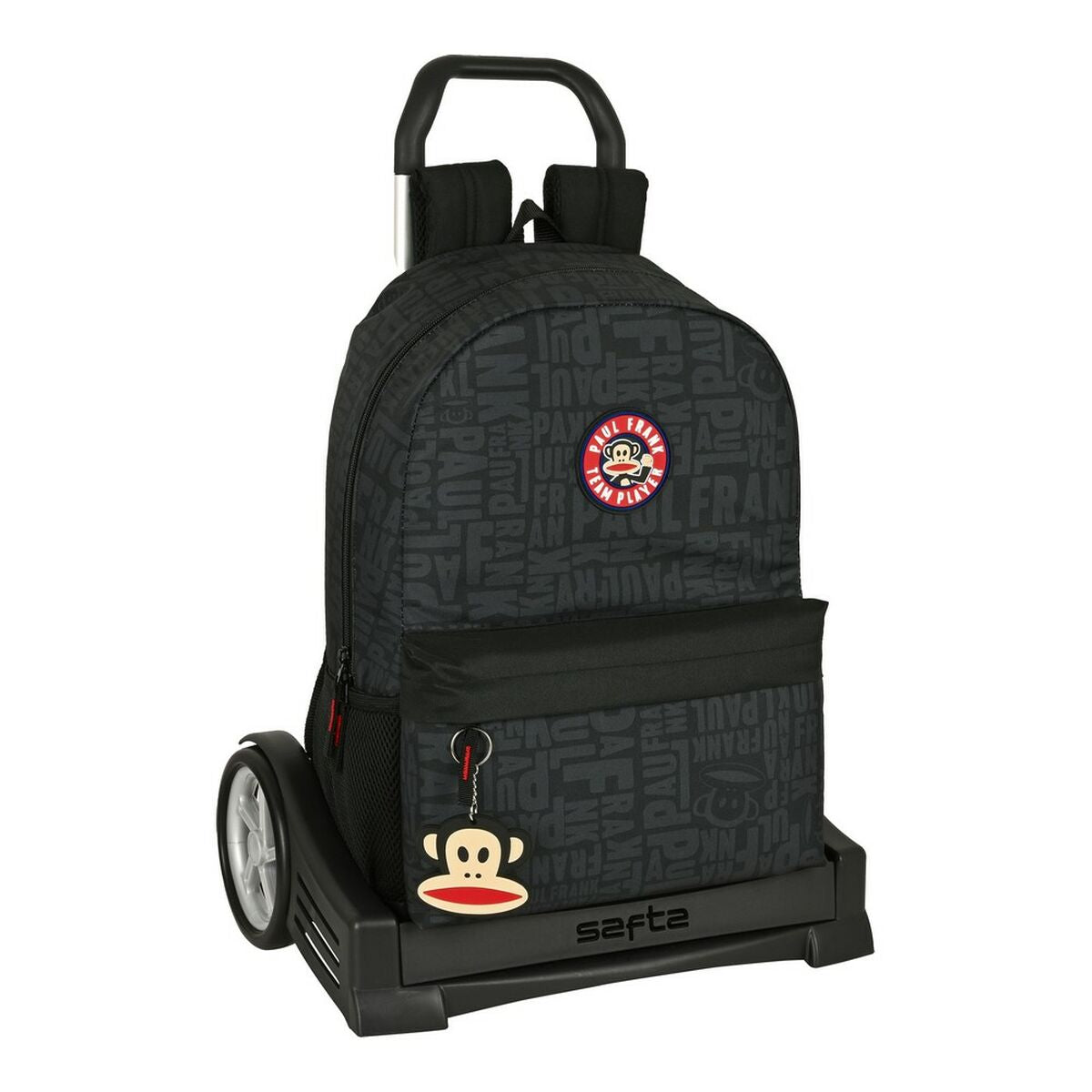 8412688465842 - Schulrucksack mit Rädern Team player Schwarz 30 x 46 x 14 cm 8412688465842 - Schulrucksack mit Rädern Team player Schwarz 30 x 46 x 14 cm