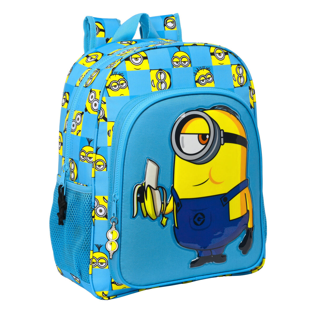 8412688483235 - Schulrucksack Minionstatic Blau 32 x 38 x 12 cm 8412688483235 - Schulrucksack Minionstatic Blau 32 x 38 x 12 cm