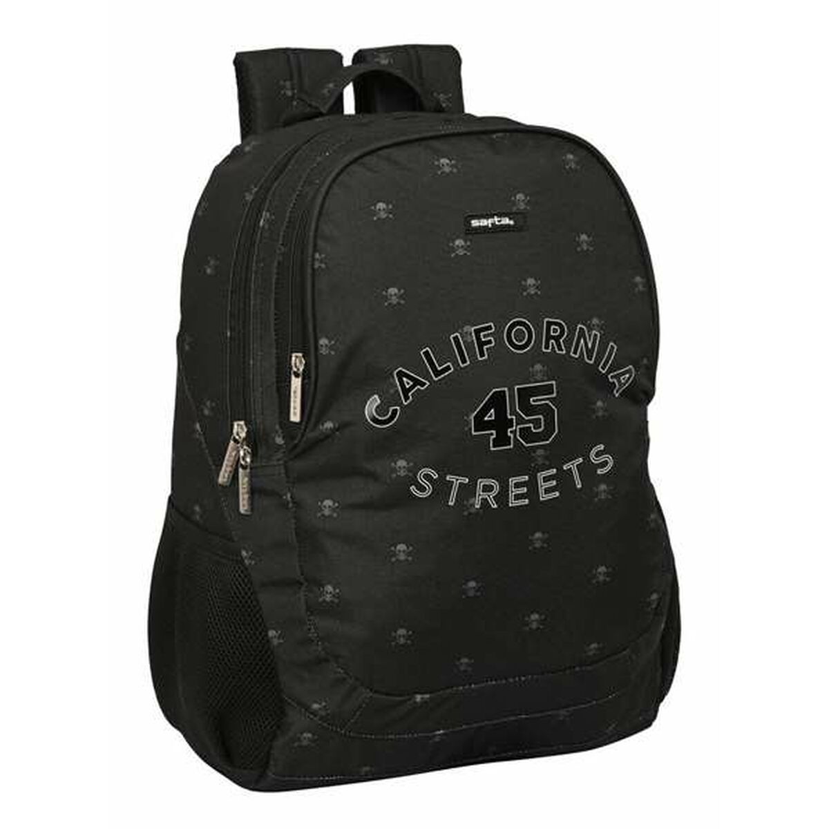 8412688487486 - Schulrucksack California Schwarz 32 x 44 x 16 cm 8412688487486 - Schulrucksack California Schwarz 32 x 44 x 16 cm