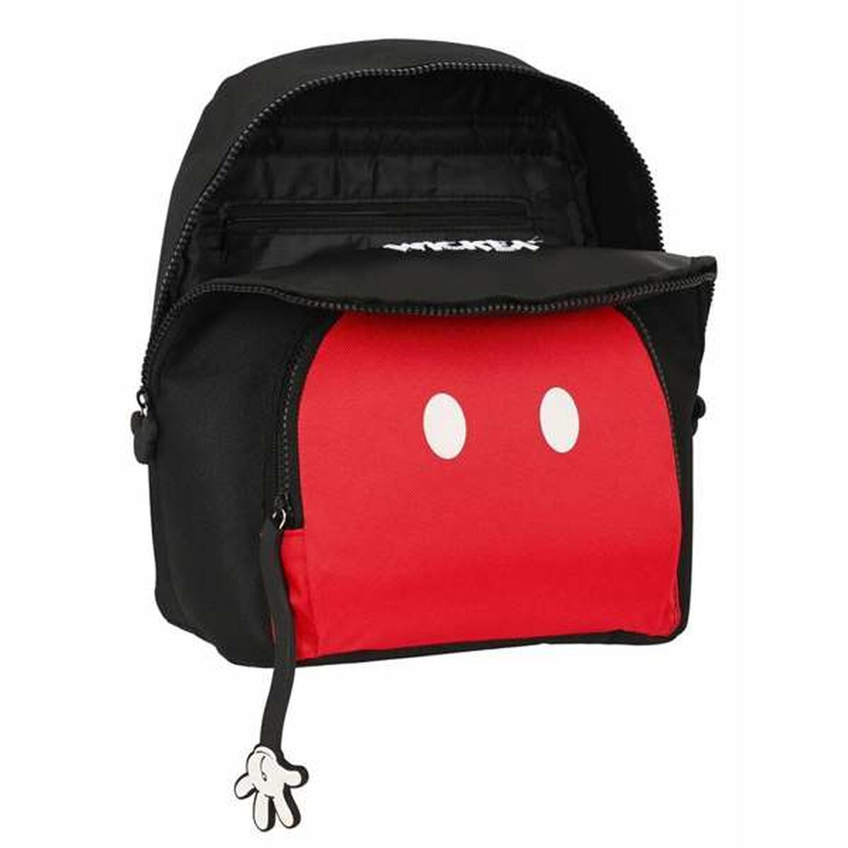 8412688506903 - Casual Rucksack Black Red 25 x 30 x 13 cm
