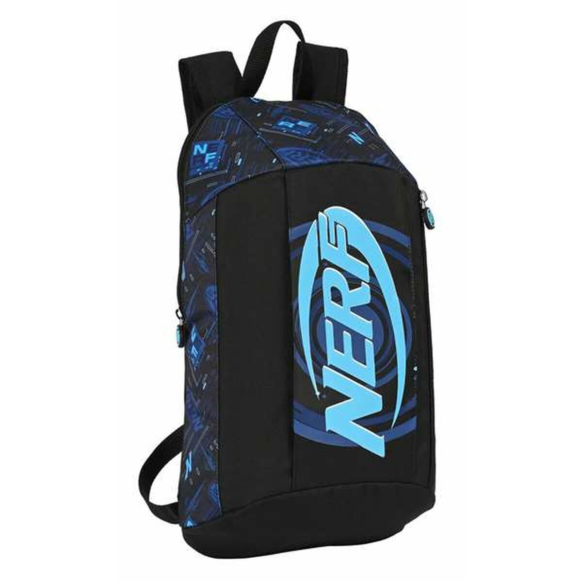 8412688507061 - Lässiger Rucksack Nerf Boost Schwarz 22 x 39 x 10 cm Mini
