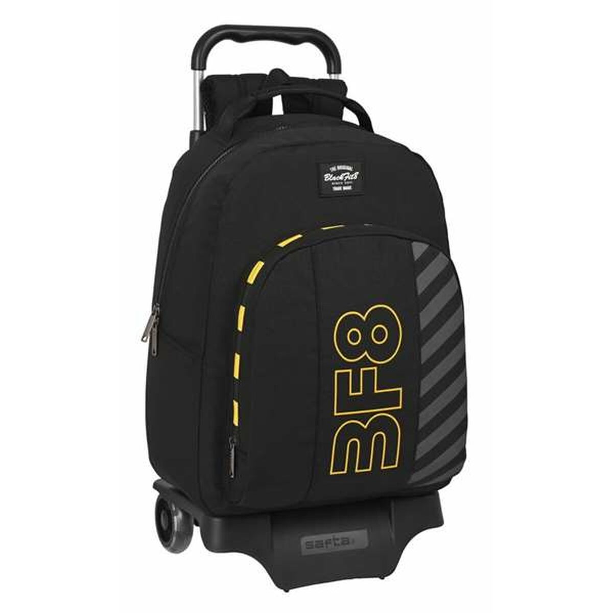 8412688508808 - Schulrucksack mit Rädern Zone Schwarz 32 x 42 x 15 cm 8412688508808 - Schulrucksack mit Rädern Zone Schwarz 32 x 42 x 15 cm