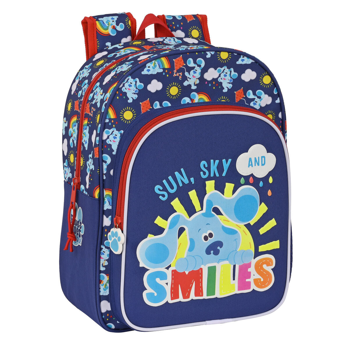 8412688509195 - Schulrucksack Blues Clues Marineblau 26 x 34 x 11 cm