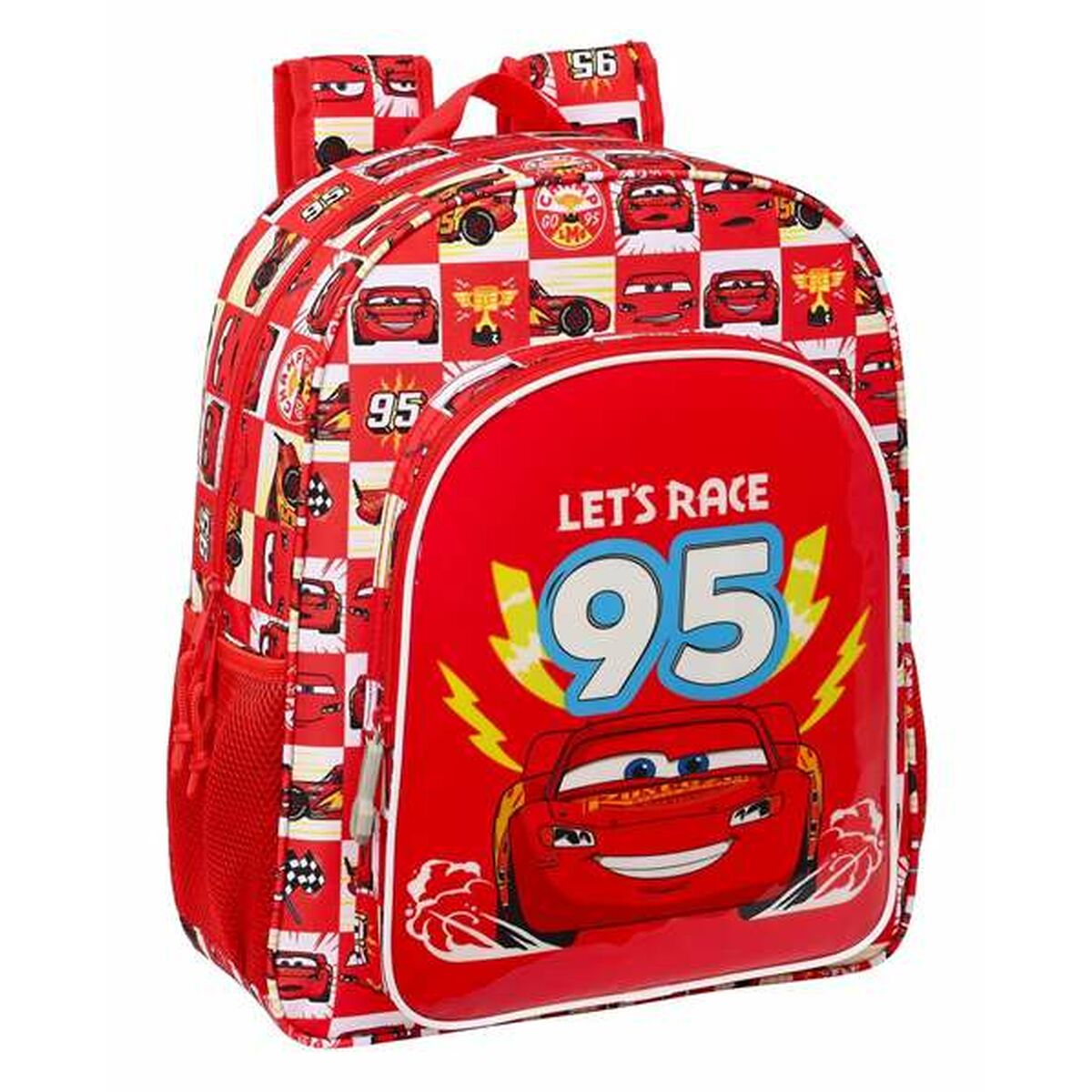 8412688512072 - Schulrucksack Lets Race Rot 32 x 38 x 12 cm