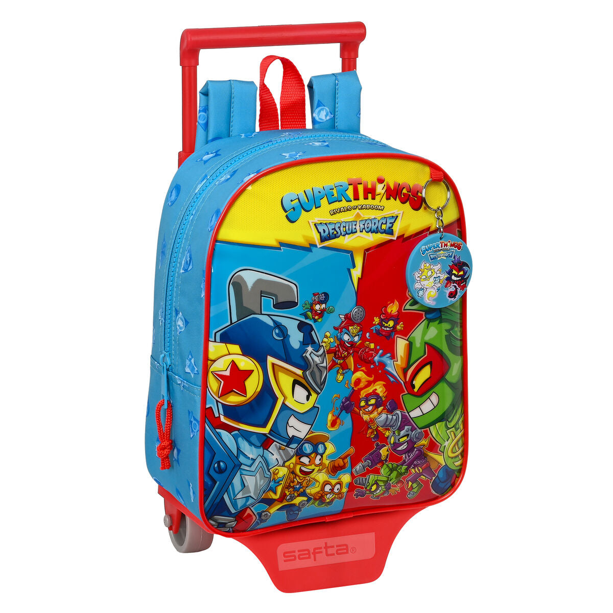 8412688518661 - Schulrucksack mit Rädern Rescue Force Blau 22 x 27 x 10 cm 8412688518661 - Schulrucksack mit Rädern Rescue Force Blau 22 x 27 x 10 cm