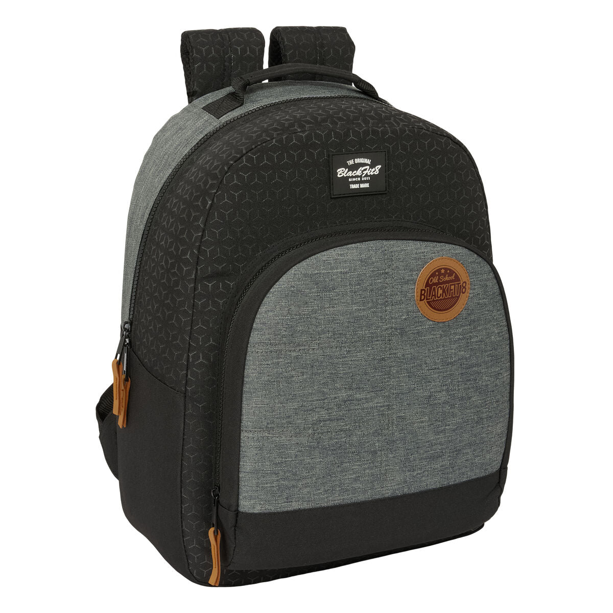 8412688520398 - Schulrucksack Old school Schwarz Grau 32 x 42 x 15 cm 8412688520398 - Schulrucksack Old school Schwarz Grau 32 x 42 x 15 cm