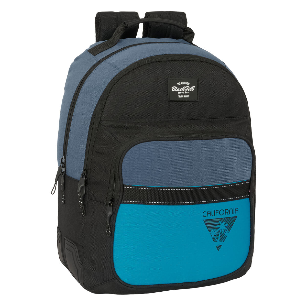 8412688520688 - Schulrucksack California Blau Schwarz 32 x 42 x 15 cm 8412688520688 - Schulrucksack California Blau Schwarz 32 x 42 x 15 cm