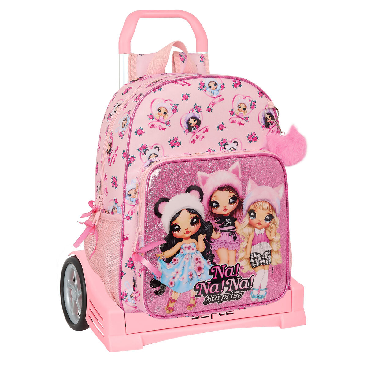 8412688523672 - Schulrucksack mit Rädern Fabulous Rosa 33 x 42 x 14 cm 8412688523672 - Schulrucksack mit Rädern Fabulous Rosa 33 x 42 x 14 cm