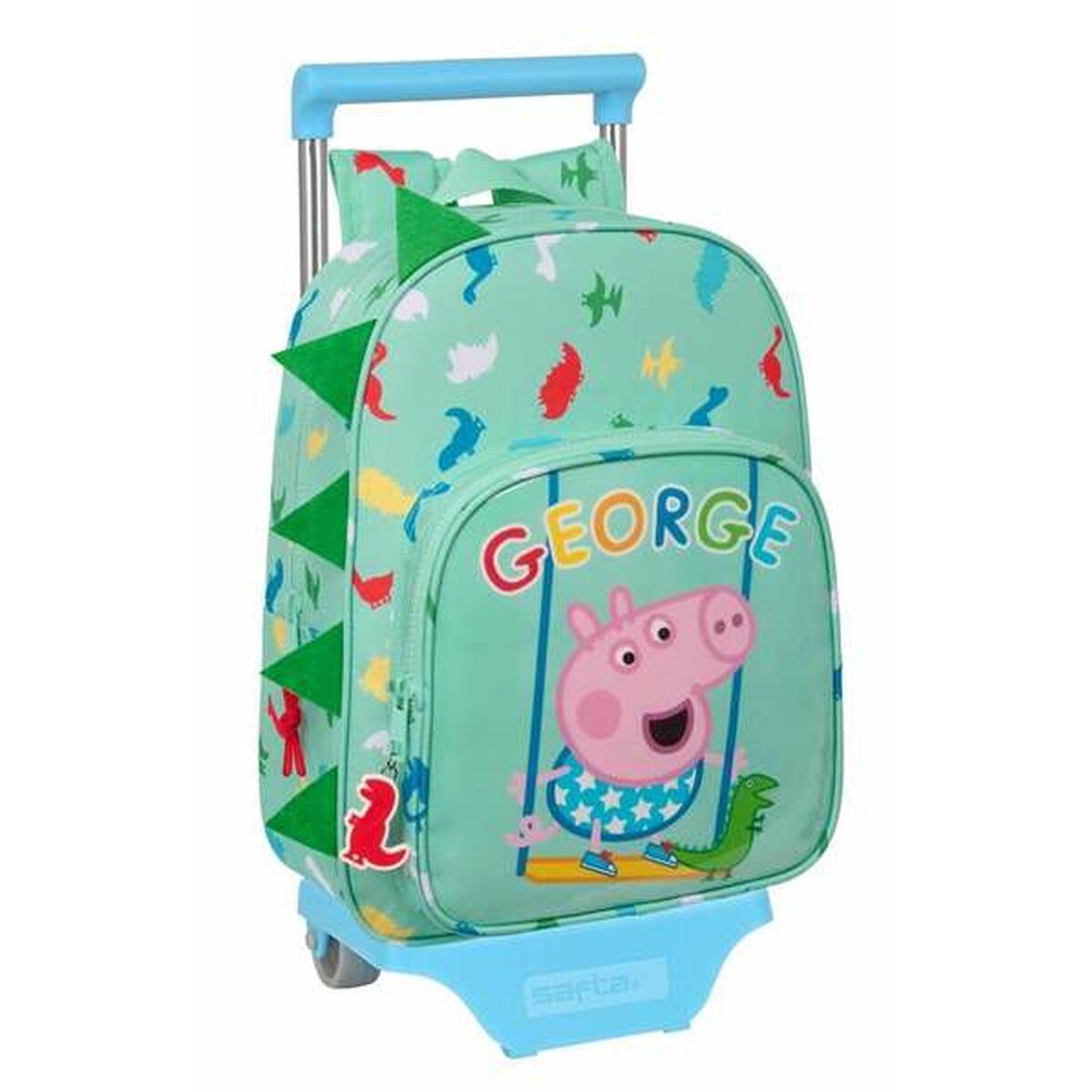 8412688526390 - Schulrucksack mit Rädern George Minze 26 x 34 x 11 cm 8412688526390 - Schulrucksack mit Rädern George Minze 26 x 34 x 11 cm