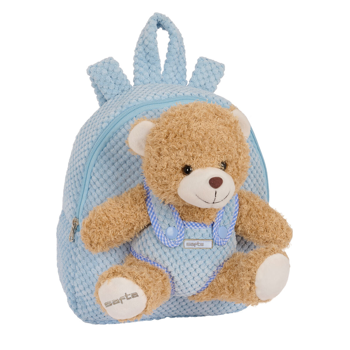 8412688545407 - Kinderrucksack Plüschbär Blau 23 x 27 x 75 cm
