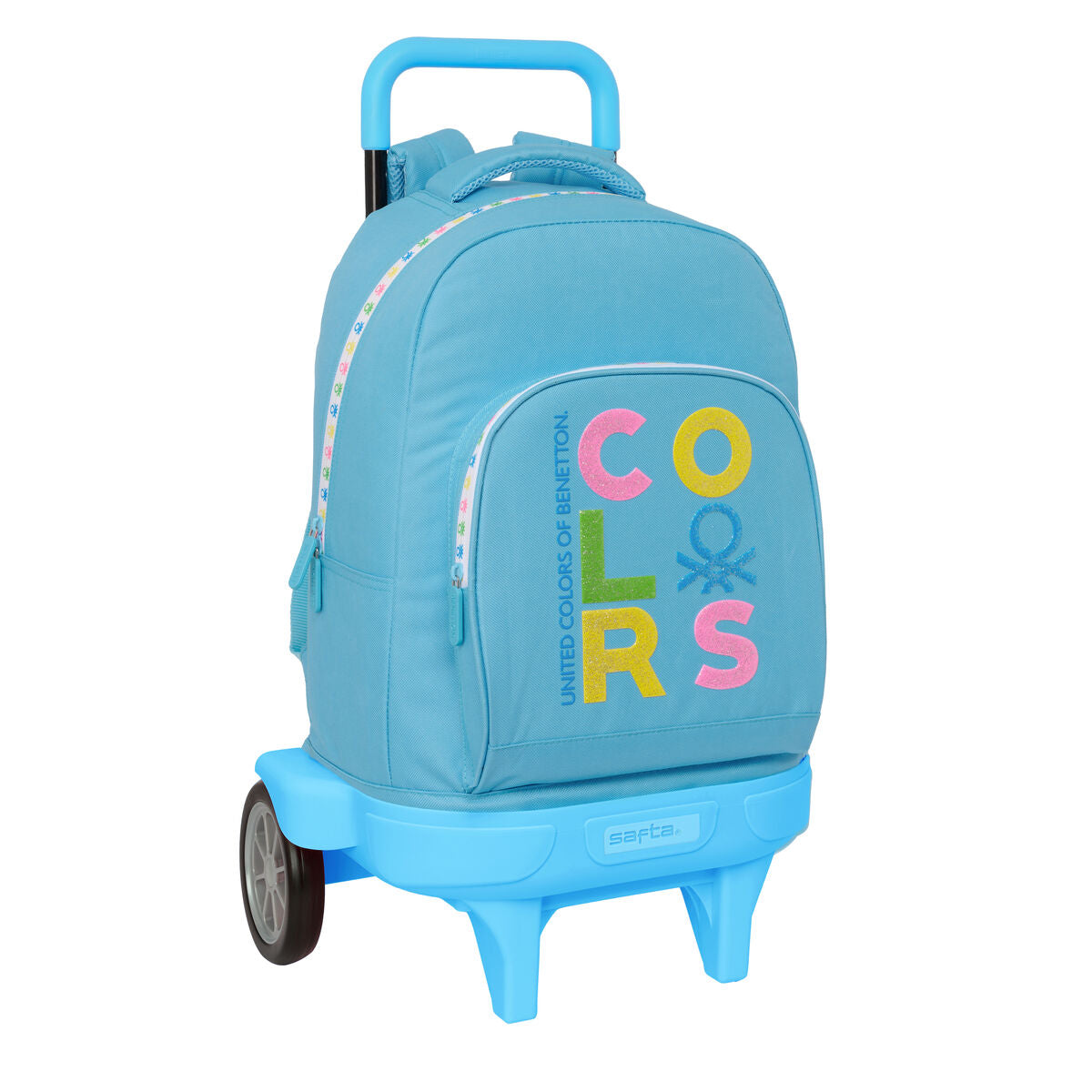 8412688549658 - Schulrucksack mit Rädern Spring Himmelsblau 33 X 45 X 22 cm