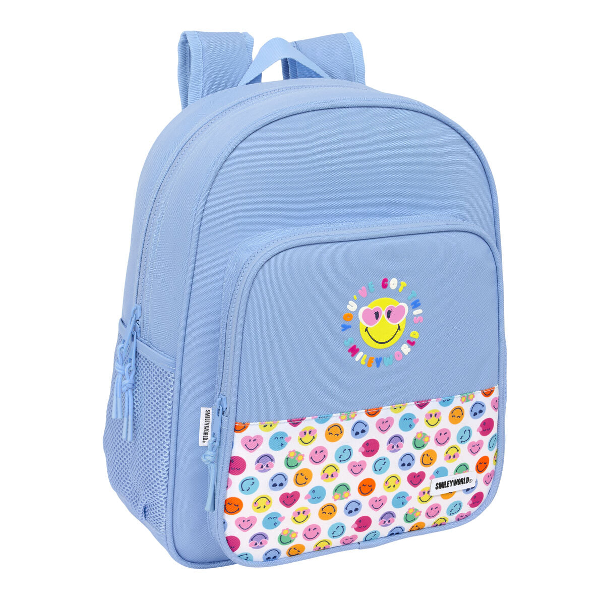 8412688552290 - Schulrucksack Joyful Blau Bunt 32 x 38 x 12 cm