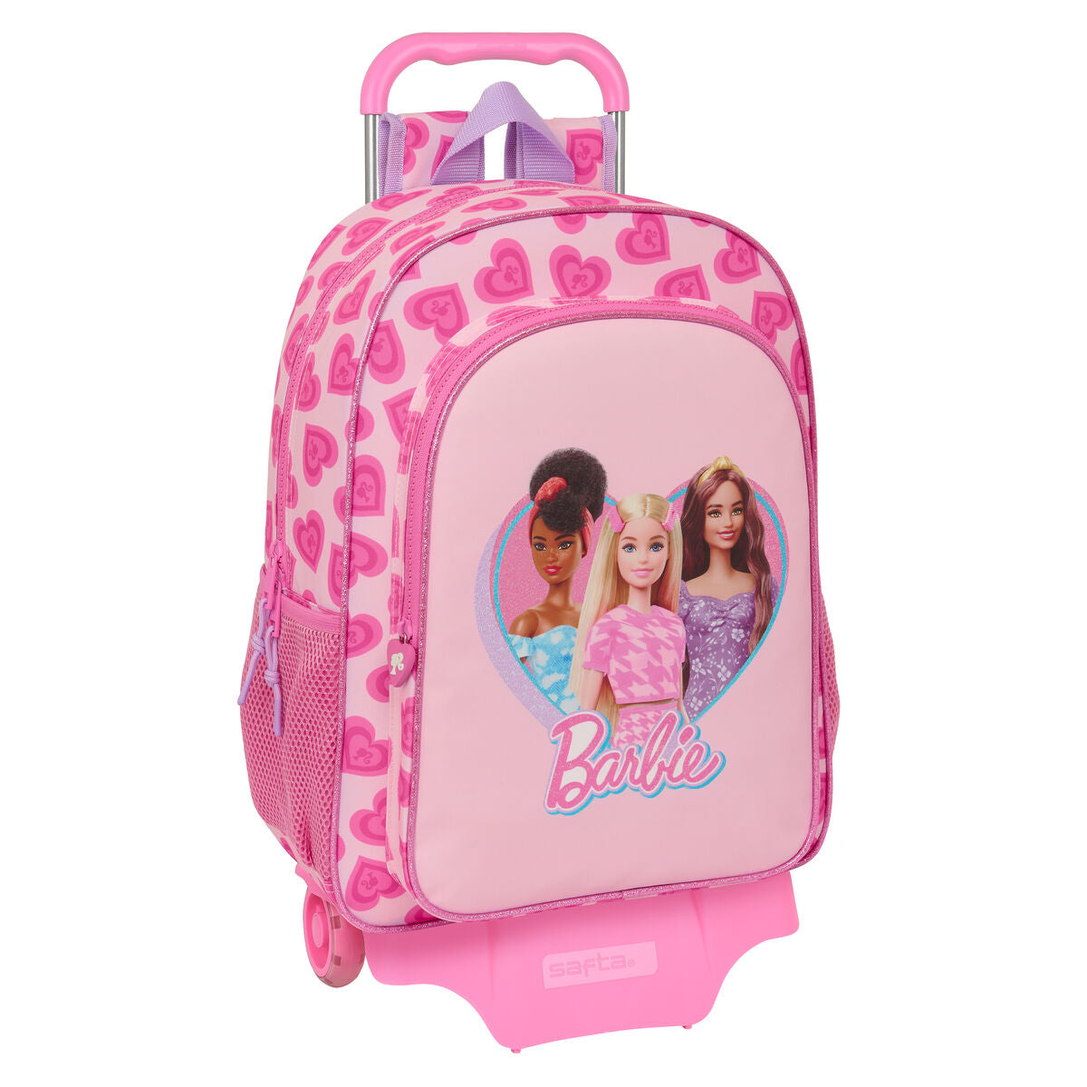 8412688553433 - Schulrucksack mit Rädern Love Rosa 33 x 42 x 14 cm
