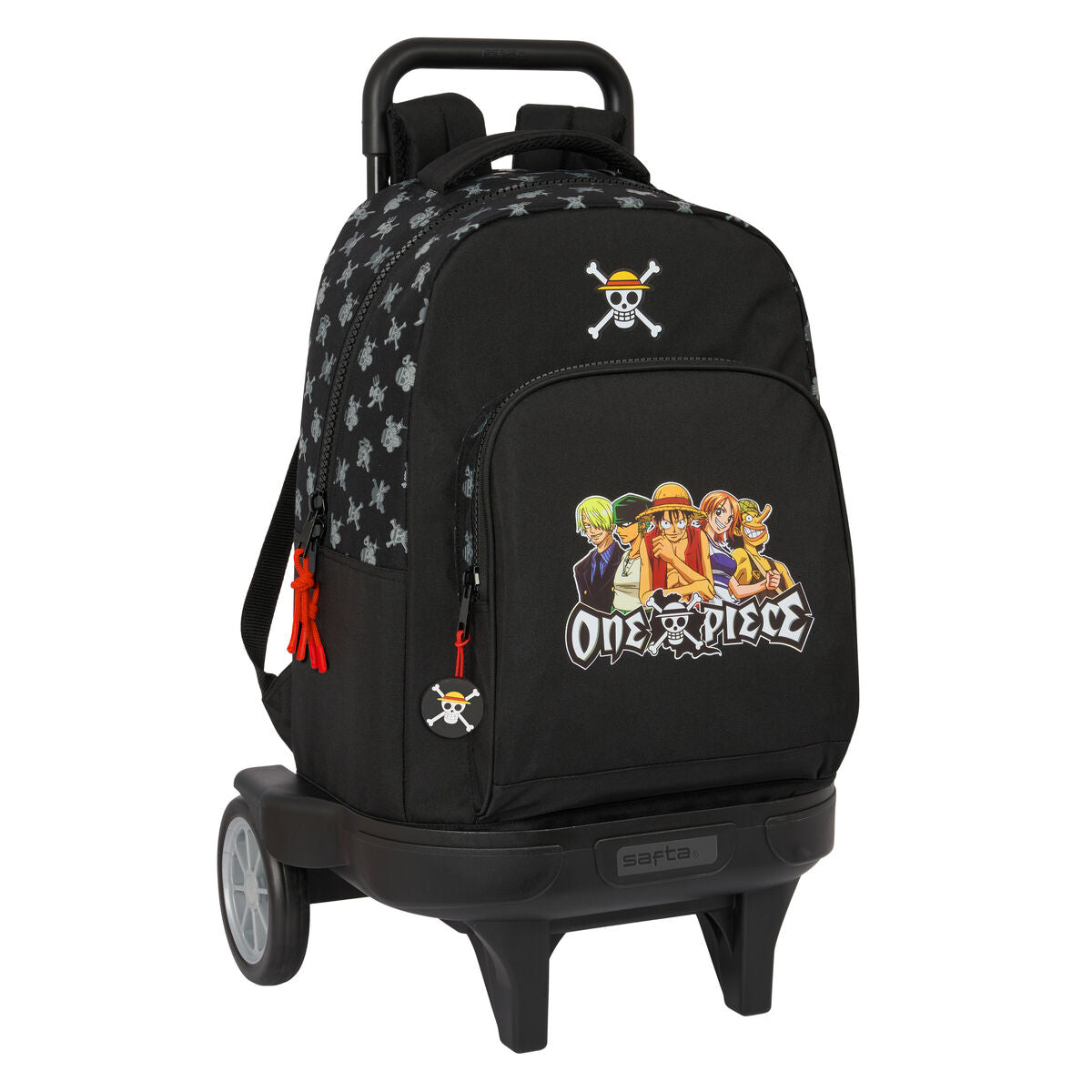 8412688553969 - Schulrucksack mit Rädern Schwarz 33 x 45 x 22 cm 8412688553969 - Schulrucksack mit Rädern Schwarz 33 x 45 x 22 cm