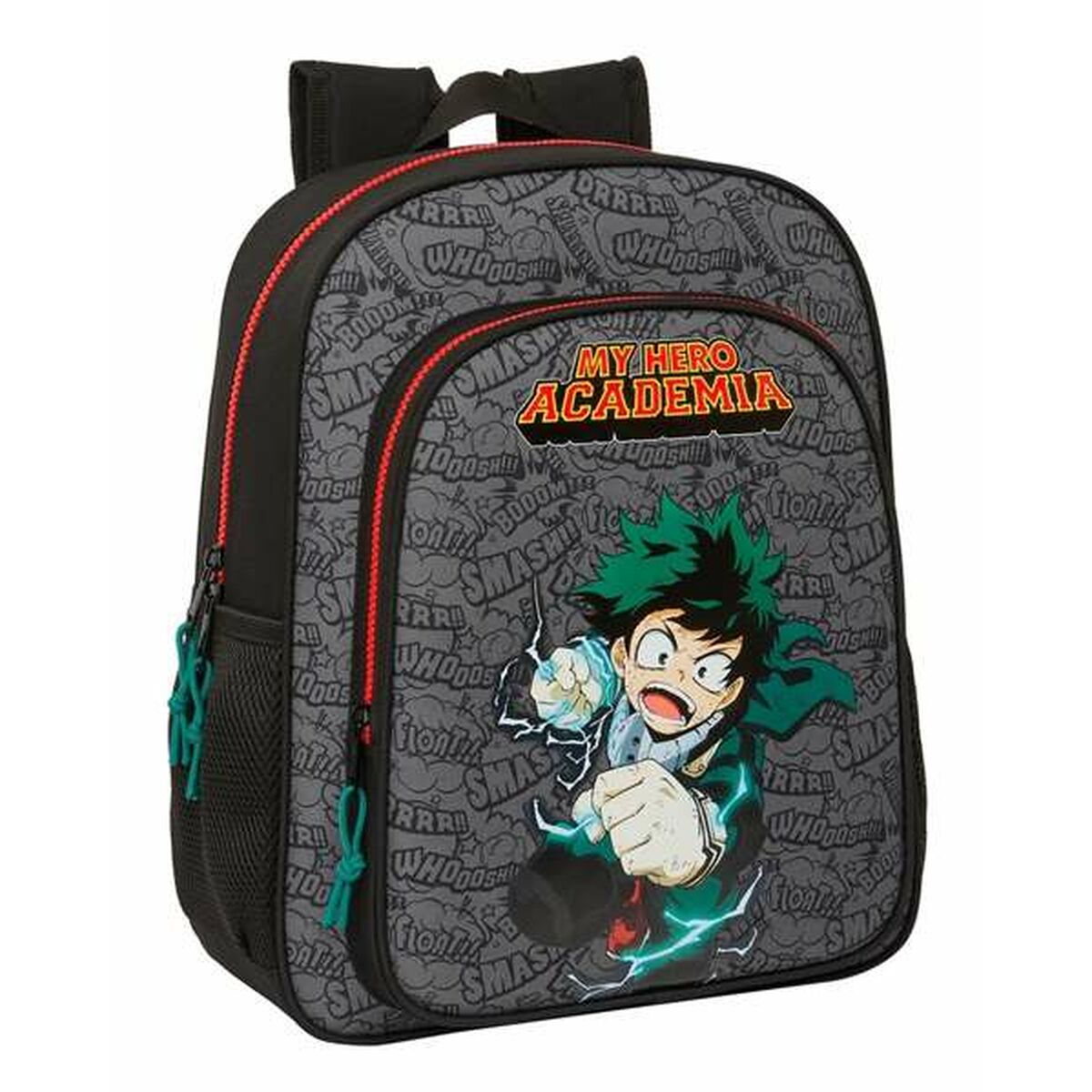 8412688554157 - Schulrucksack Schwarz 32 X 38 X 12 cm 8412688554157 - Schulrucksack Schwarz 32 X 38 X 12 cm
