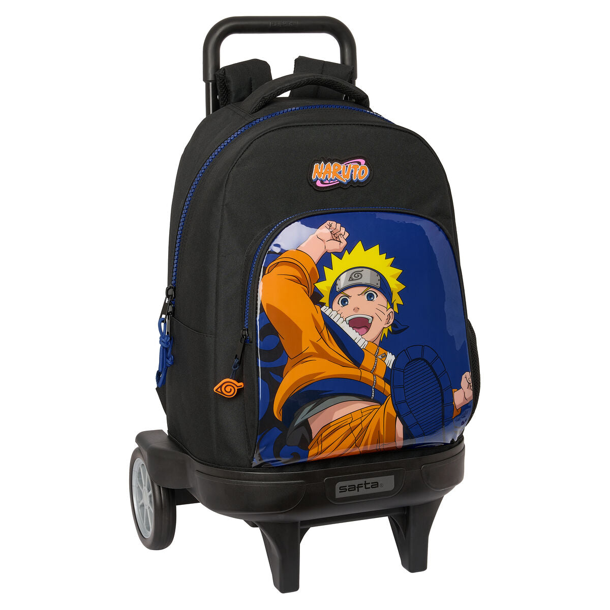 8412688556960 - Schulrucksack mit Rädern Ninja Blau Schwarz 33 x 45 x 22 cm 8412688556960 - Schulrucksack mit Rädern Ninja Blau Schwarz 33 x 45 x 22 cm