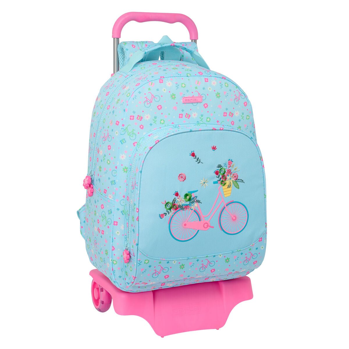 8412688567256 - Schulrucksack mit Rädern Bicicleta 32 x 42 x 15 cm