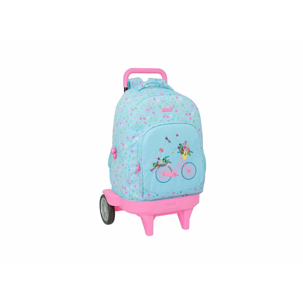 8412688567379 - Schulrucksack Bicicleta Blau 33 x 45 x 22 cm