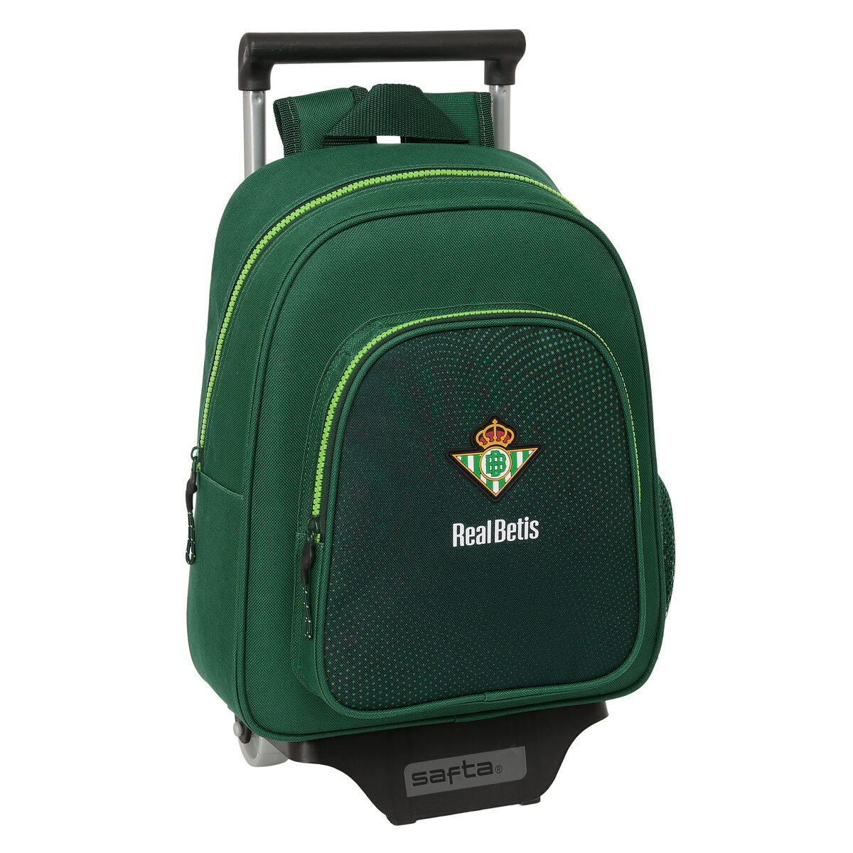 8412688567430 - Schulrucksack mit Rädern grün 28 x 34 x 10 cm