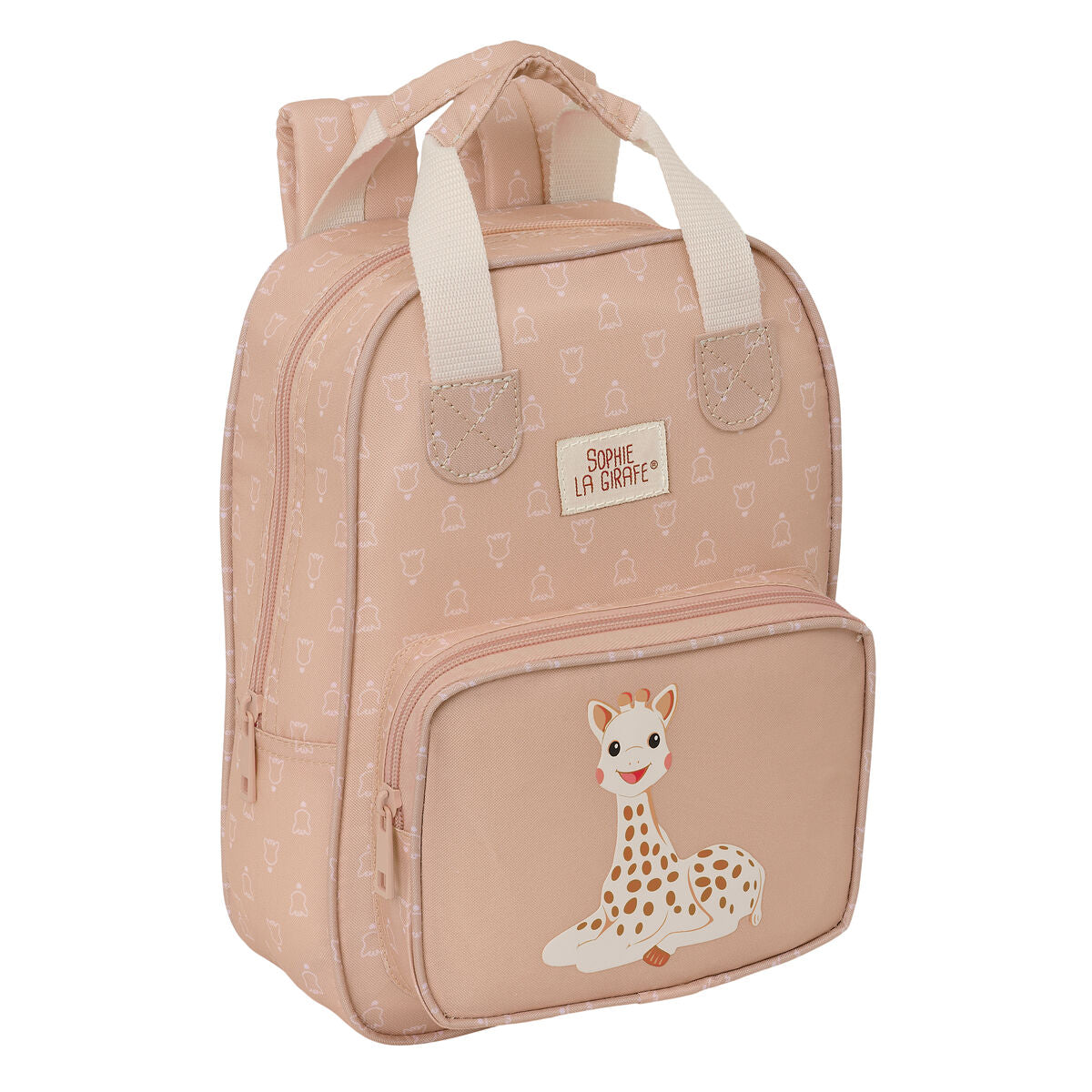 8412688568710 - Schulrucksack Beige 20 x 28 x 8 cm