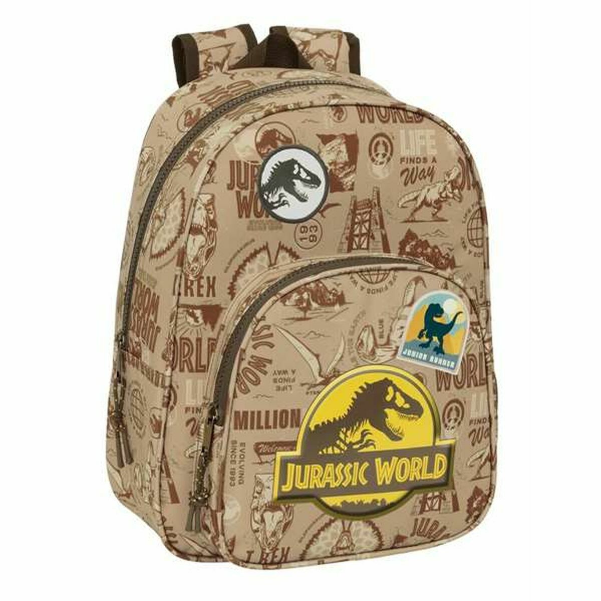 8412688572243 - Schulrucksack Beige 27 x 33 x 10 cm 8412688572243 - Schulrucksack Beige 27 x 33 x 10 cm