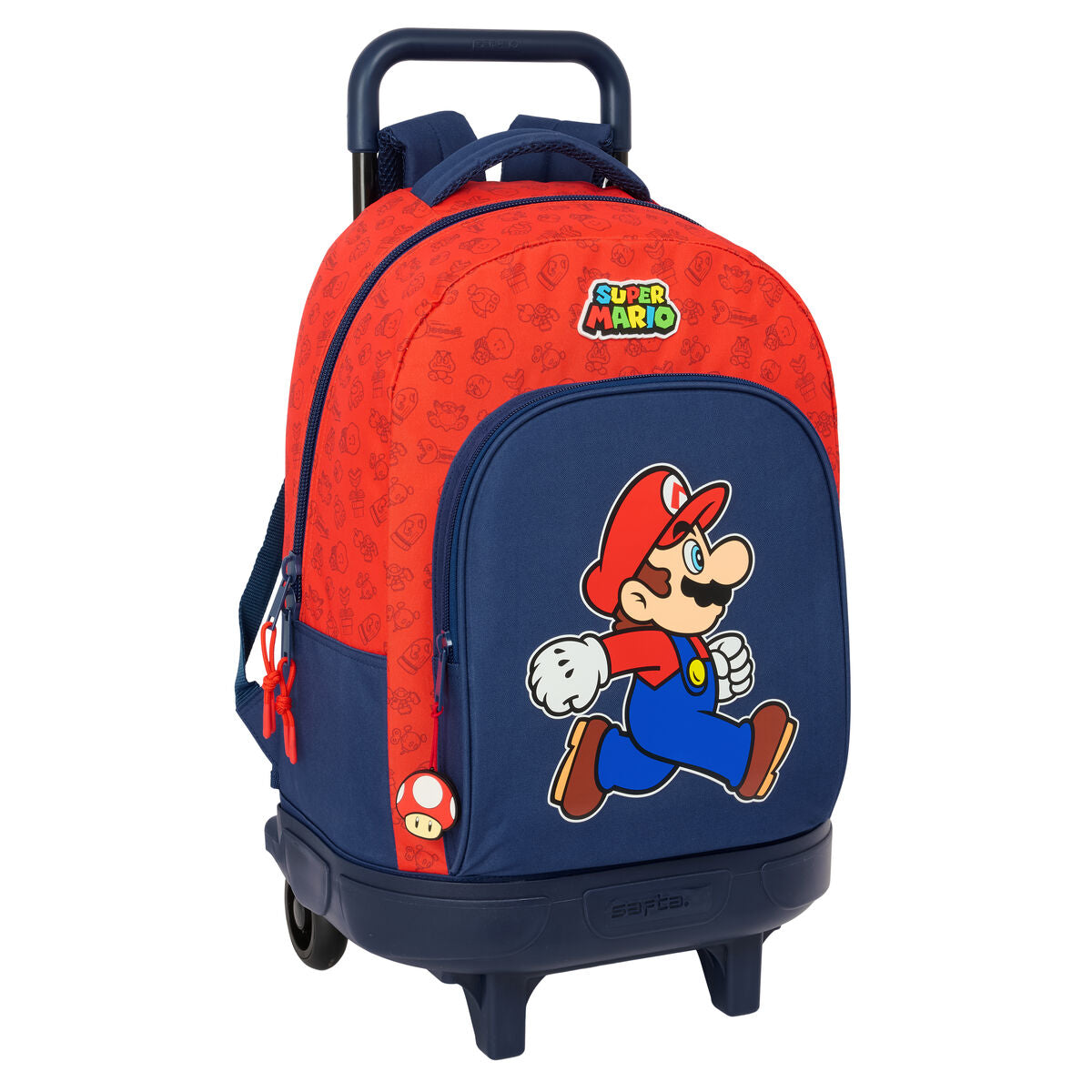 8412688585694 - School Rucksack with Wheels Trick Red Dark blue 33 x 45 x 22 cm 8412688585694 - School Rucksack with Wheels Trick Red Dark blue 33 x 45 x 22 cm