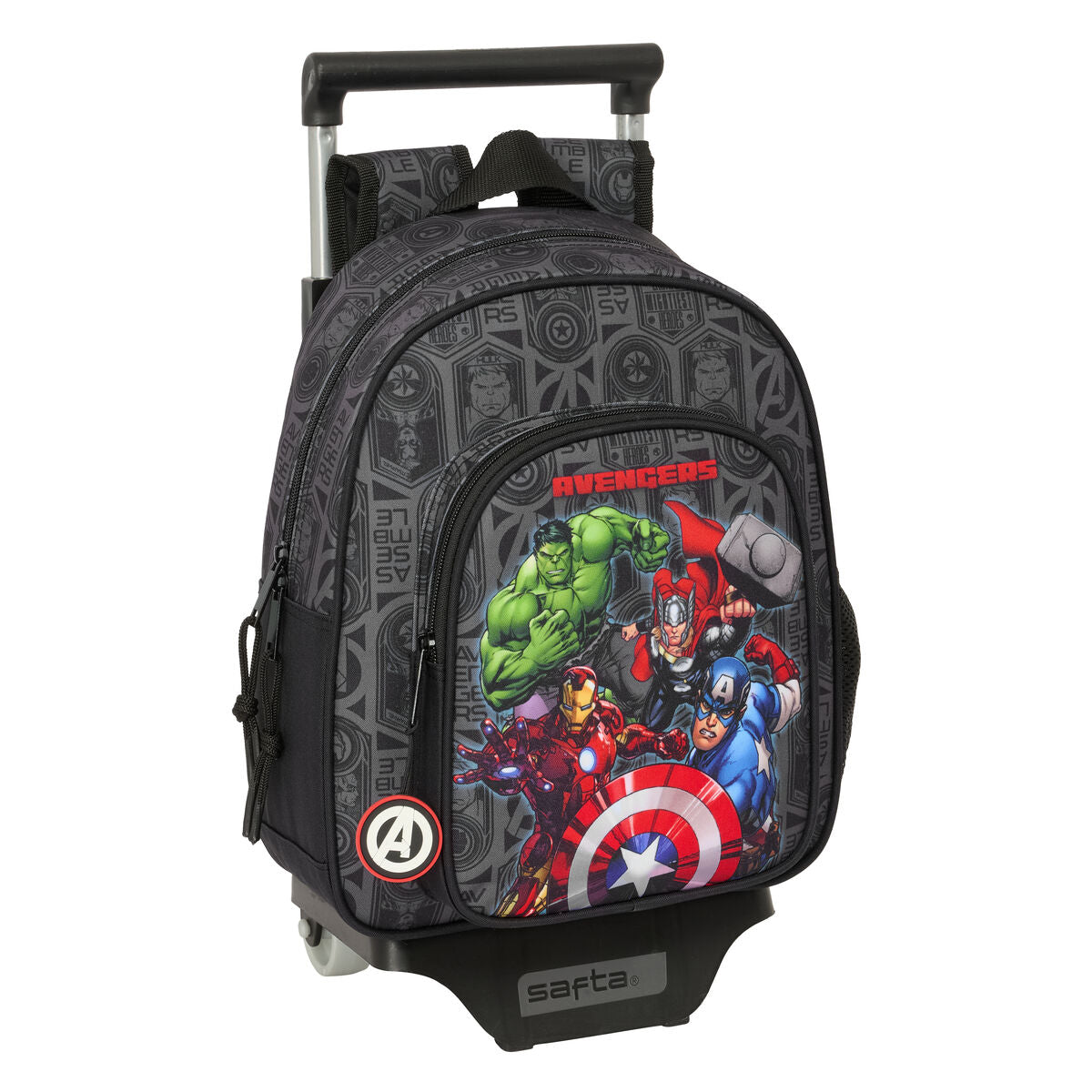 8412688586448 - Schulrucksack mit Rädern Vendetta Schwarz 27 x 33 x 10 cm 8412688586448 - Schulrucksack mit Rädern Vendetta Schwarz 27 x 33 x 10 cm