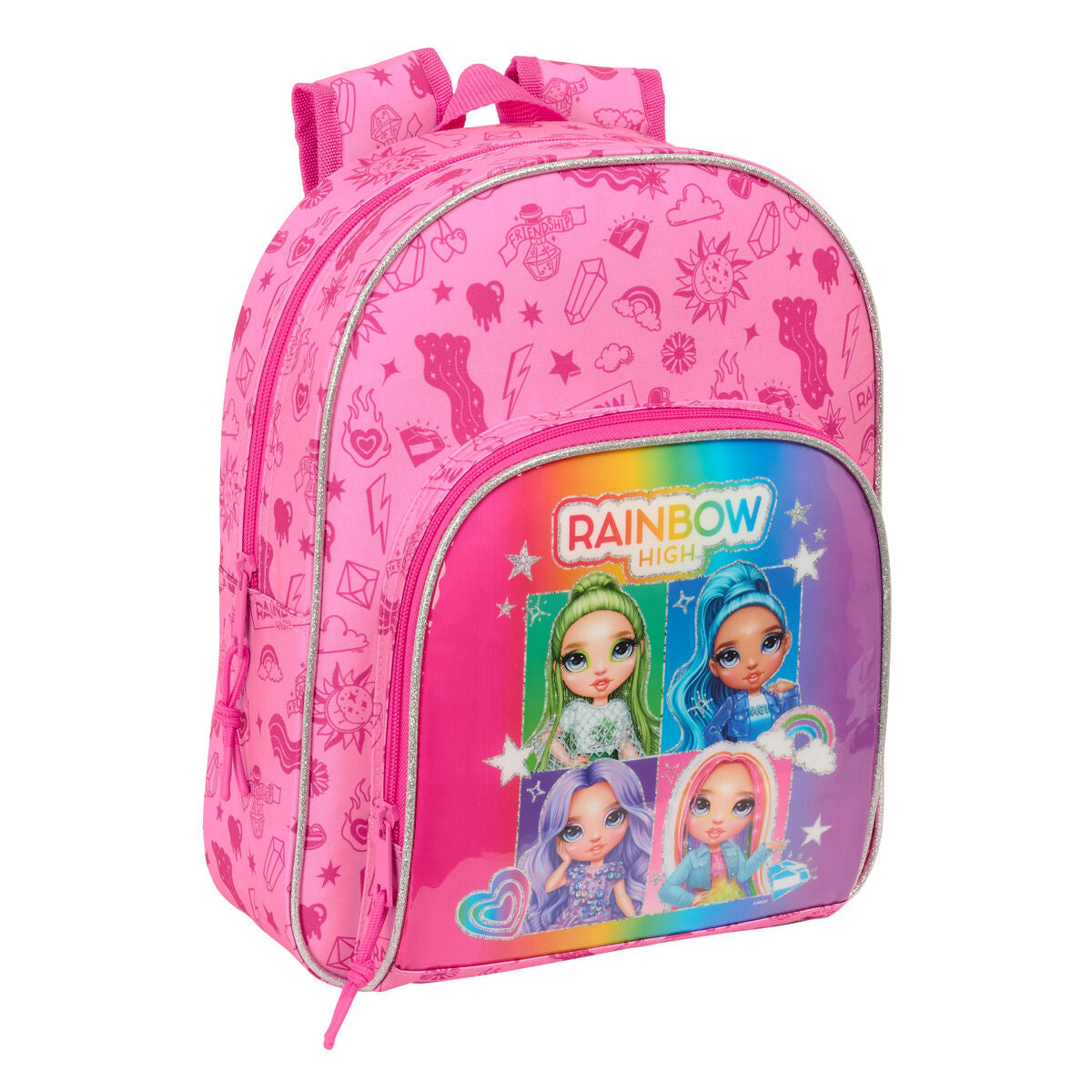 8412688591961 - Schulrucksack Shine Bunt 28 x 34 x 10 cm 8412688591961 - Schulrucksack Shine Bunt 28 x 34 x 10 cm