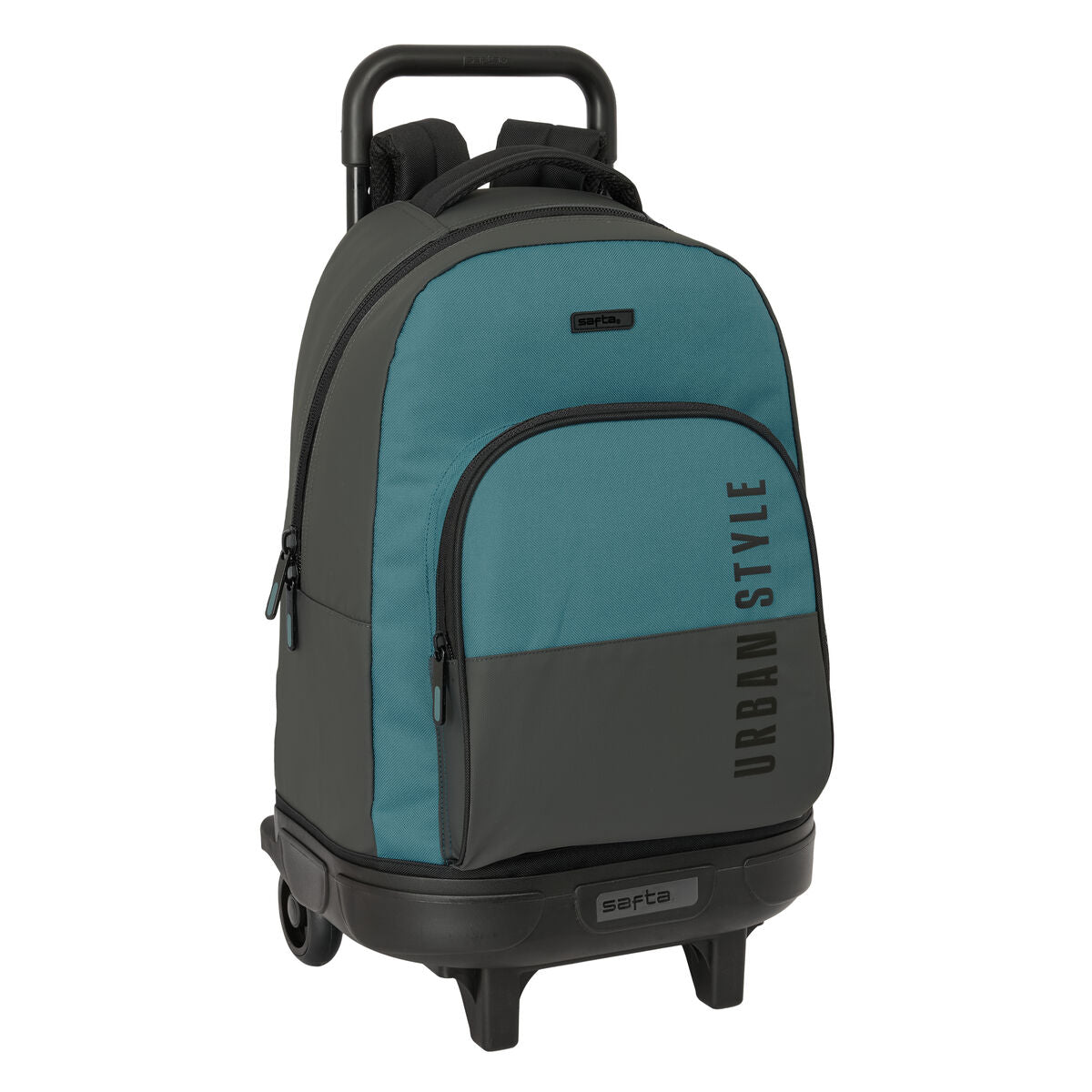 8412688593392 - Schulrucksack mit Rädern Urban style Blau Grau 33 x 45 x 22 cm 8412688593392 - Schulrucksack mit Rädern Urban style Blau Grau 33 x 45 x 22 cm