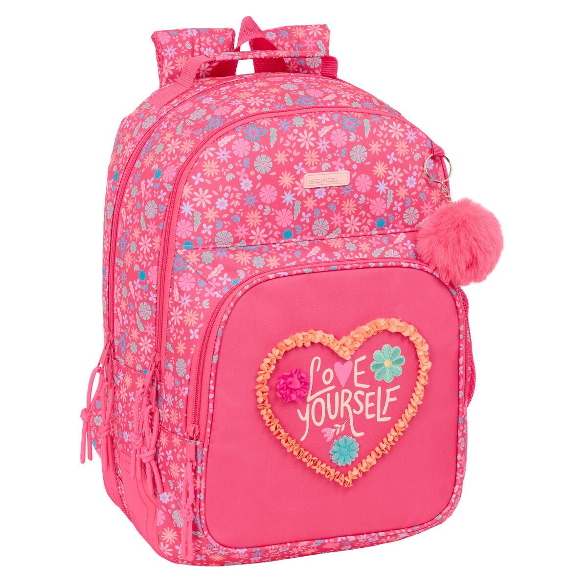 8412688593675 - Schulrucksack Feeling Bunt 32 x 42 x 15 cm