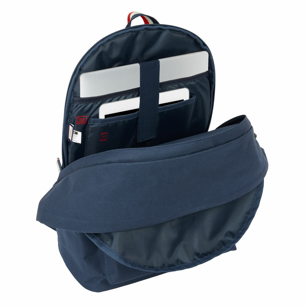 8412688594511 - Laptop- und Tablet-Rucksack mit USB-Anschluss Eclipse Marineblau