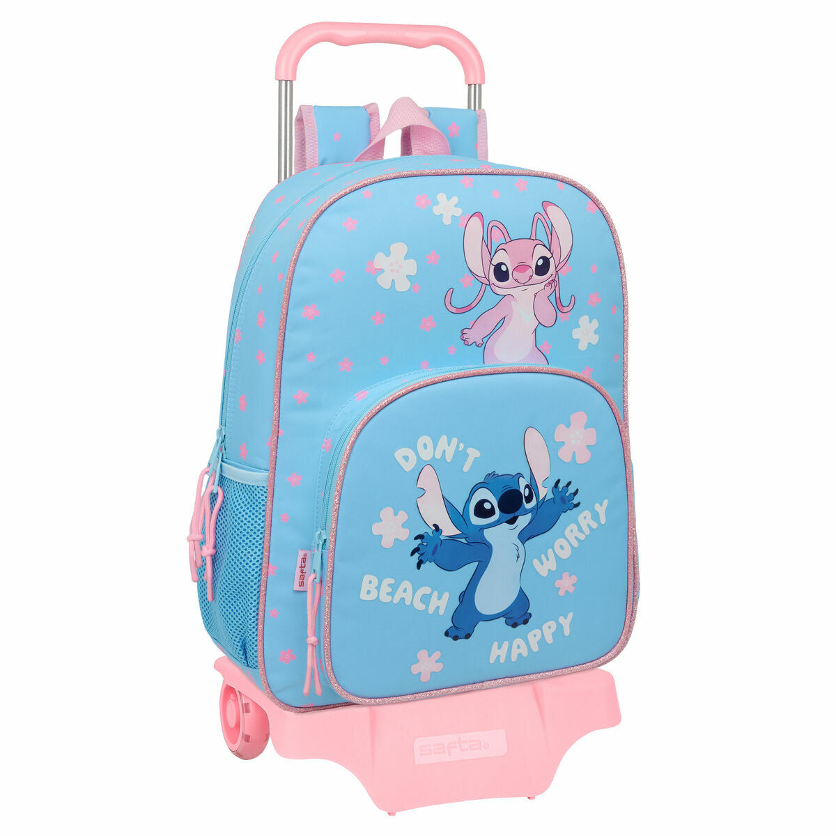 8412688595860 - Schulranzen Lilo &  Stitch Happy Sky blau 33 x 42 x 14 cm