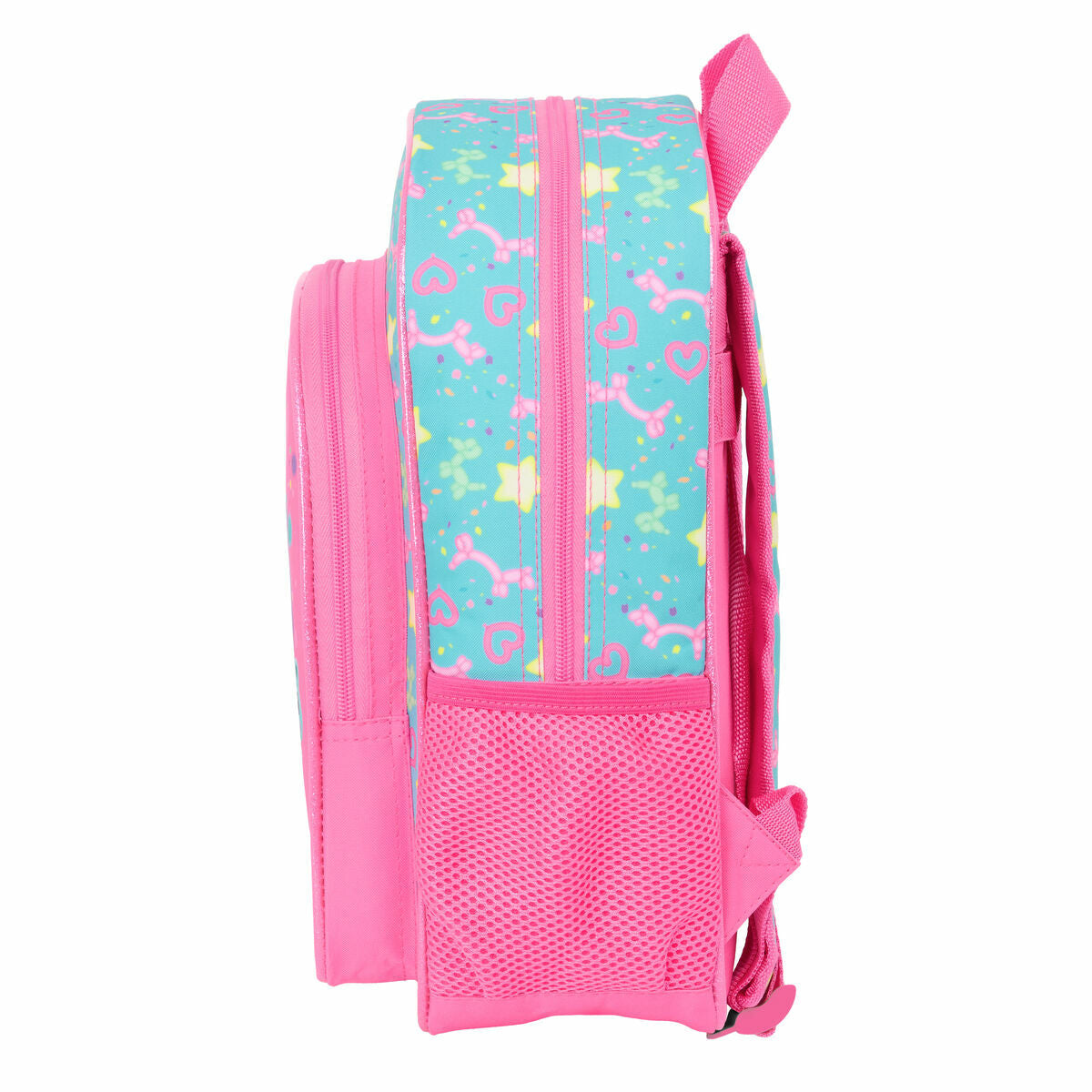 8412688595969 - Schulrucksack Gabbys Dollhouse Confetti Rosa türkis 26 x 34 x 11 cm 8412688595969 - Schulrucksack Gabbys Dollhouse Confetti Rosa türkis 26 x 34 x 11 cm