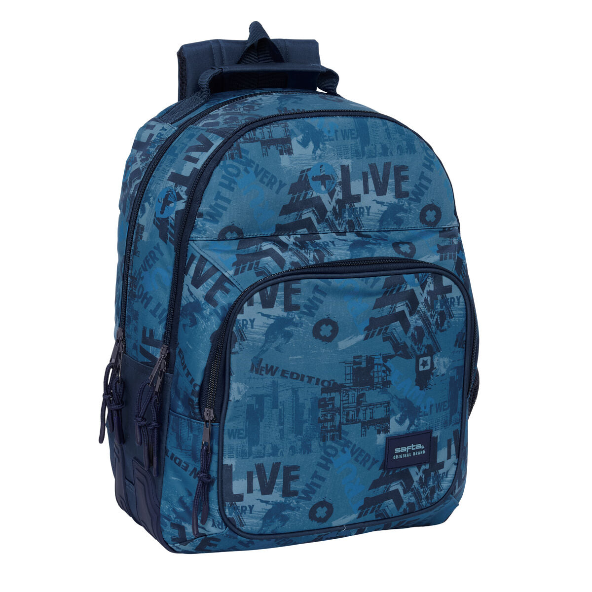 8412688599271 - Schulranzen New Edition Marineblau 32 x 42 x 15 cm