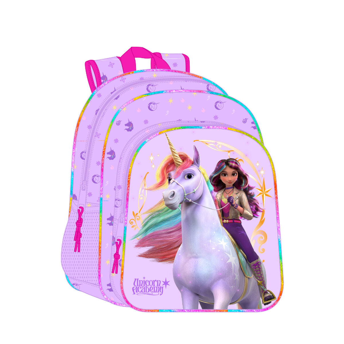 8412688607020 - Schulranzen Flieder 32 x 38 x 12 cm