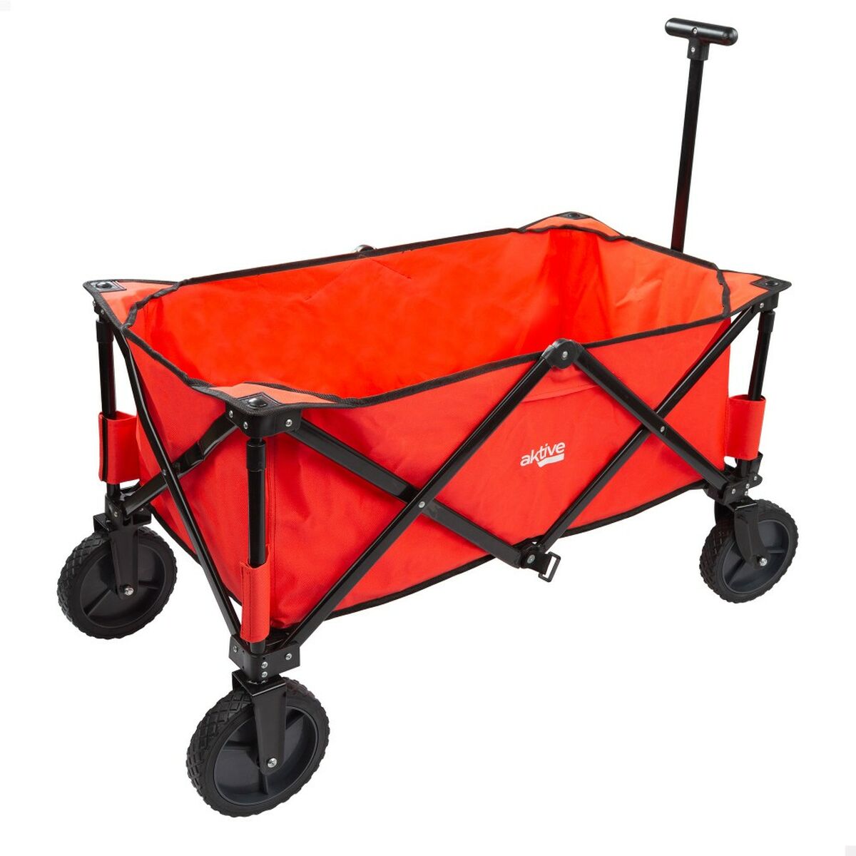 8412842620520 - Multi-purpose beach cart 90 x 91 x 47 cm Red Steel