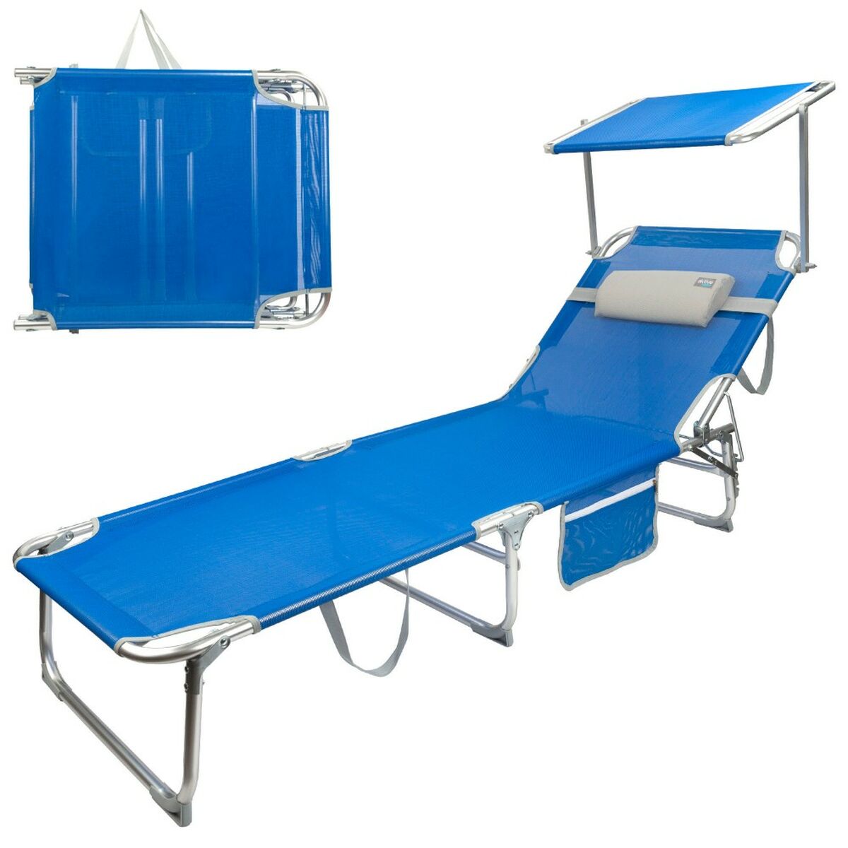 8412842626492 - Beach sunbed 188 x 30 x 58 cm