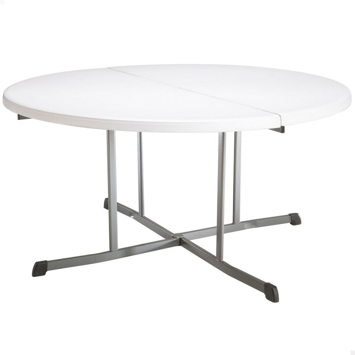 8412842921153 - Nicht Zutreffend - Beistelltisch Lifetime Weiß 152 x 755 x 152 cm Stahl Kunststoff