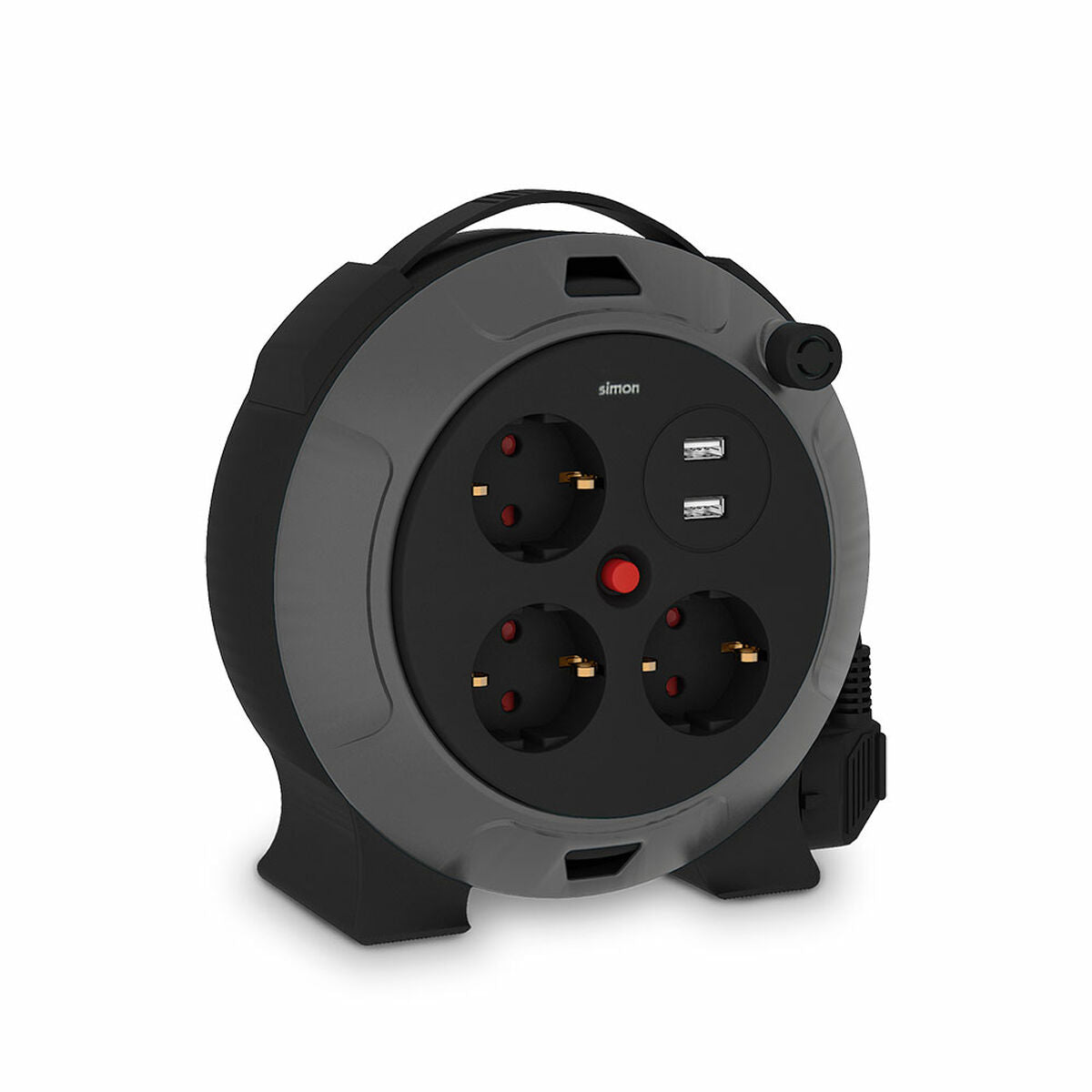 8412852980355 - Kabeltrommel 196 X 94 X 187 CM 3 x 15 mm 5 m