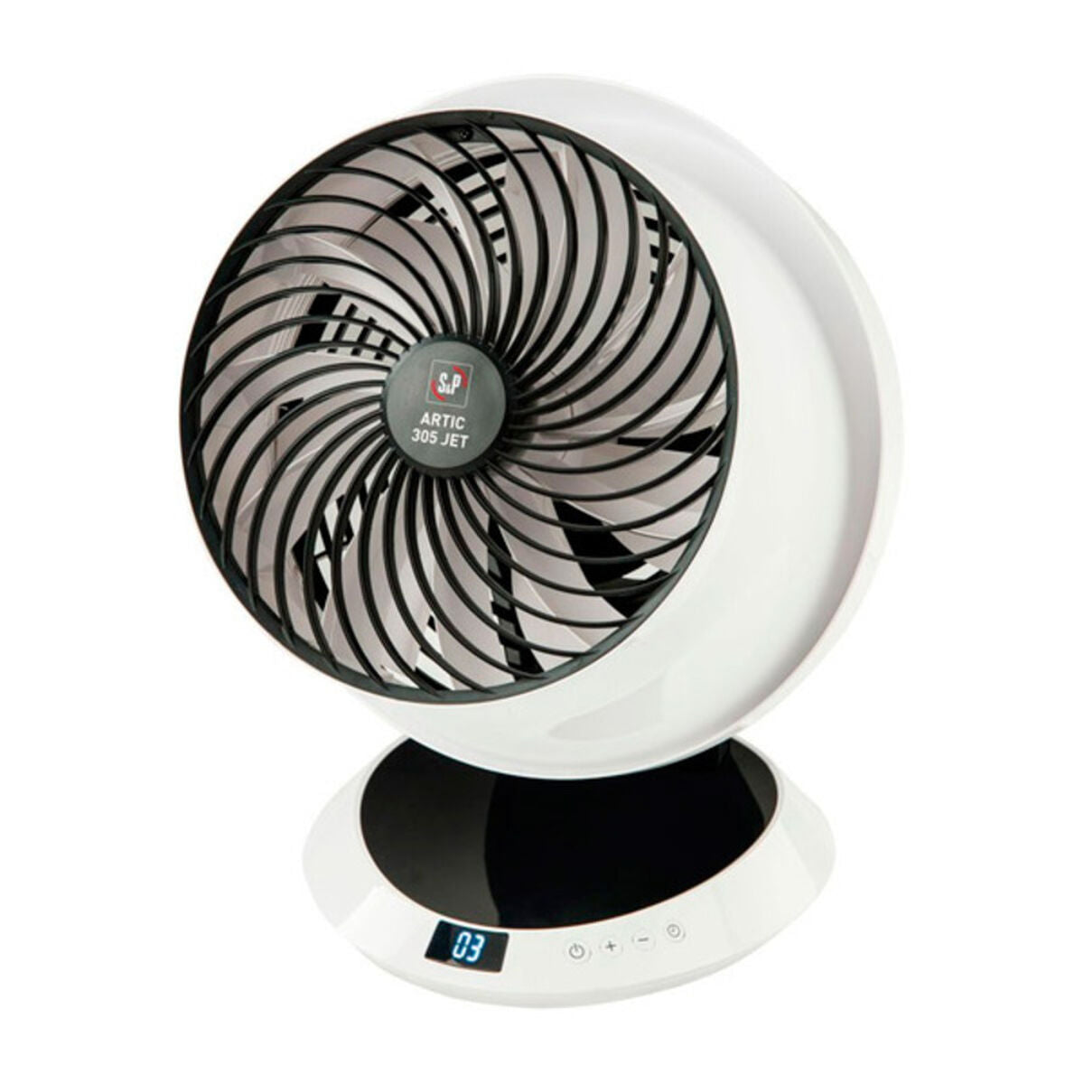 8413893979391 - Tischventilator ARTIC-305 JET 30W Schwarz