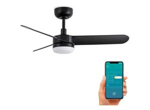 8413896127096 - ventyly BAIRES Deckenventilator schwarz Ø90cm wifi Licht