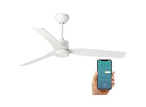 8413896127133 - ventyly ORIGINAL weißen Deckenventilator Ø120cm WiFi-Licht