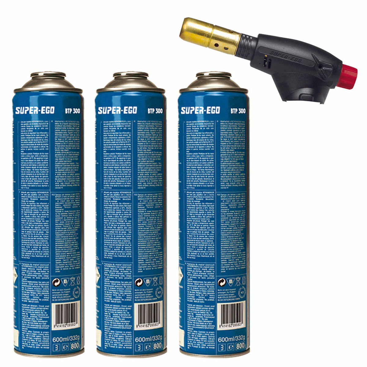 8414162049463 - Super-ego Tools - E3 90923 Segofire Piezo Storm Pack + 3 Bot Multigas 300