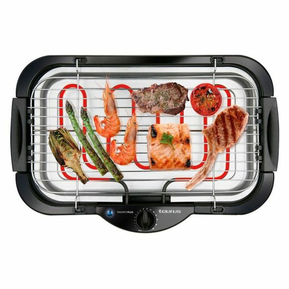 8414234684448 - Elektrogrill MAXIMS PLUS 2000W 2000 W