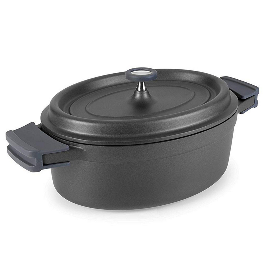 8414271259357 - Ovaler Kochtopf aus geschmolzenem Aluminium Lacor 8414271259357 - Ovaler Kochtopf aus geschmolzenem Aluminium Lacor
