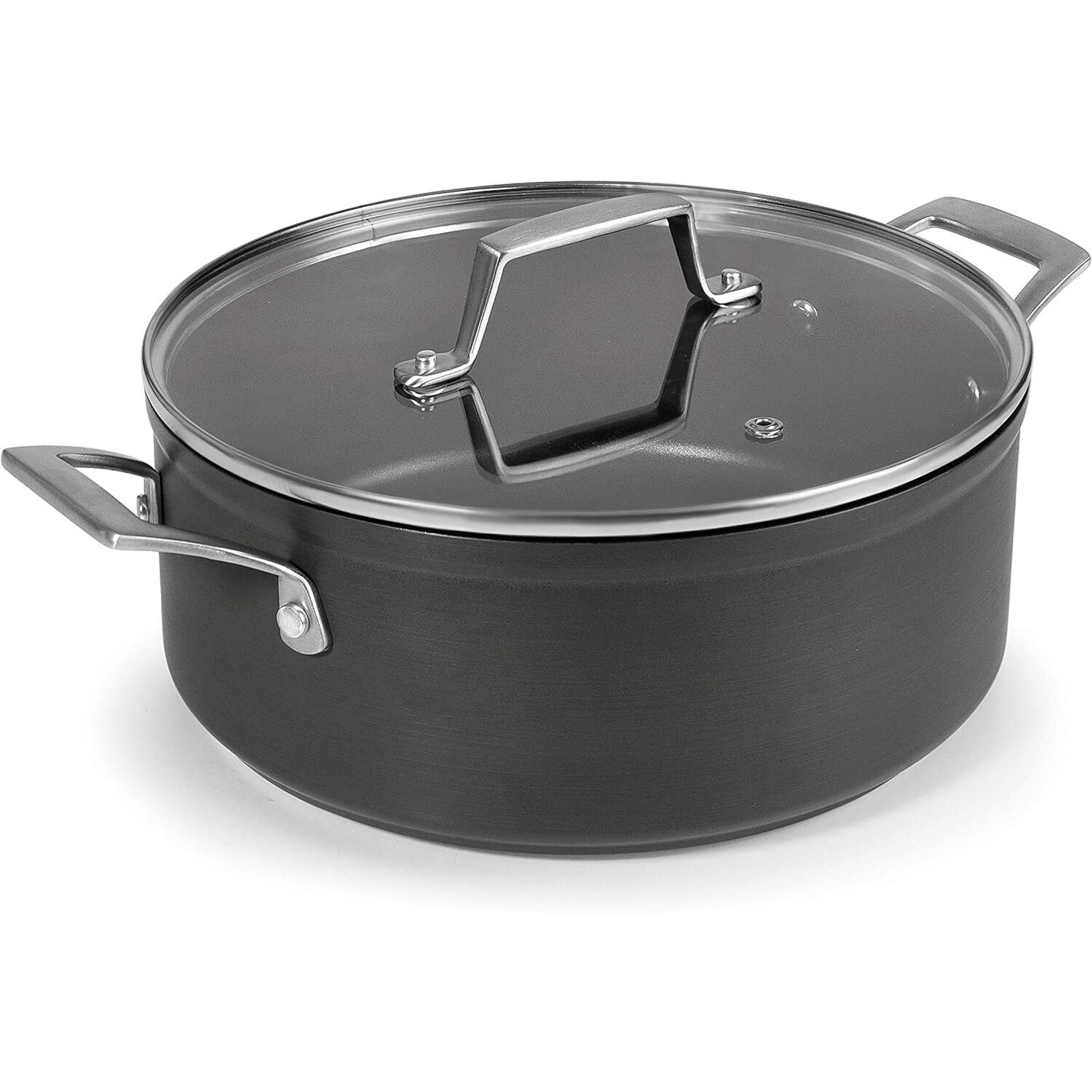 8414271480164 - Kochtopf mit Deckel aus eloxiertem Aluminium Lacor