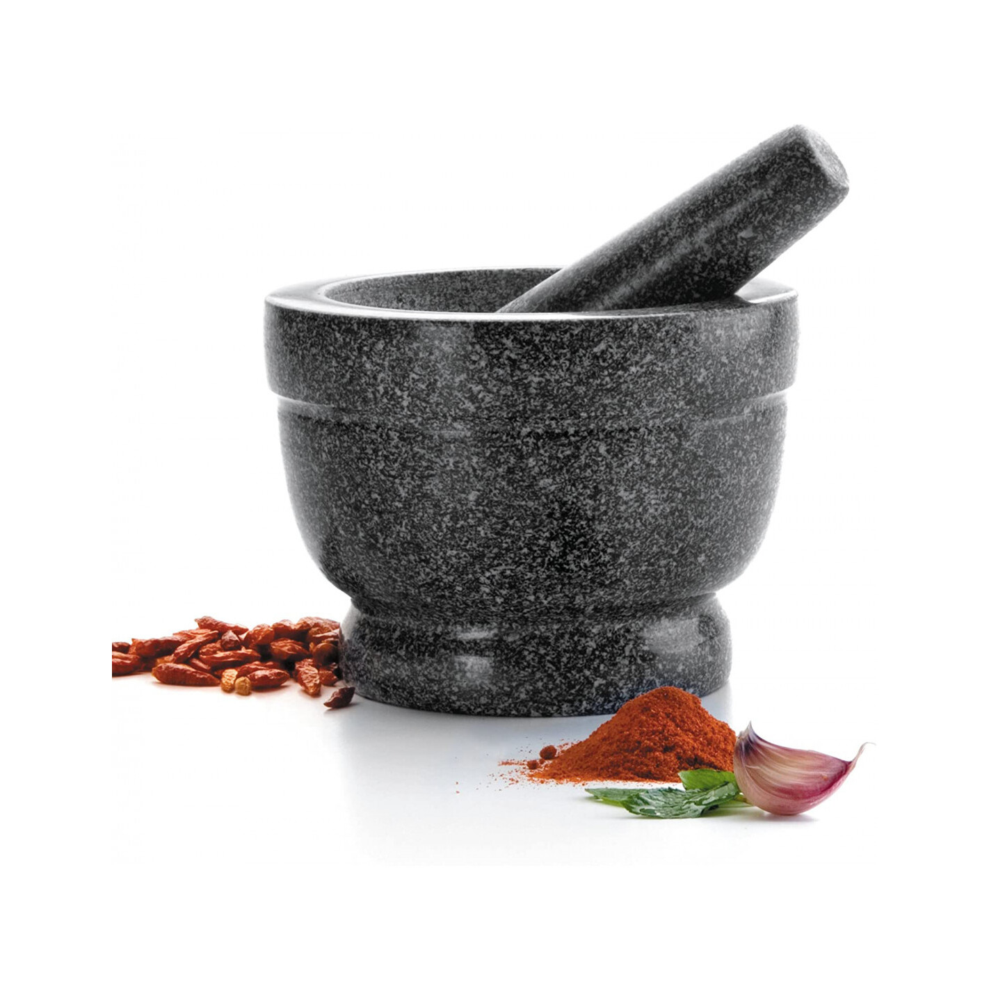 8414271605147 - Granitmörser und Pistill 14x10 cm