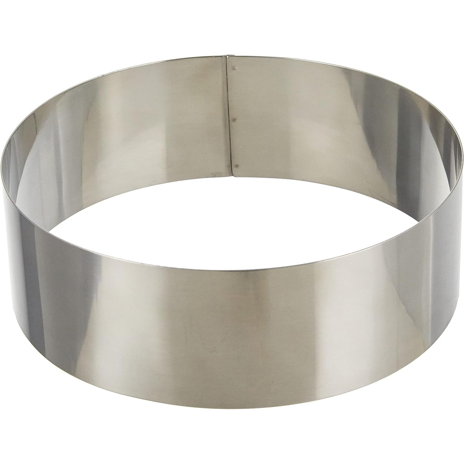 8414271686184 - Runder Tortenring aus Edelstahl 18 10 - 18X6 cm 8414271686184 - Runder Tortenring aus Edelstahl 18 10 - 18X6 cm